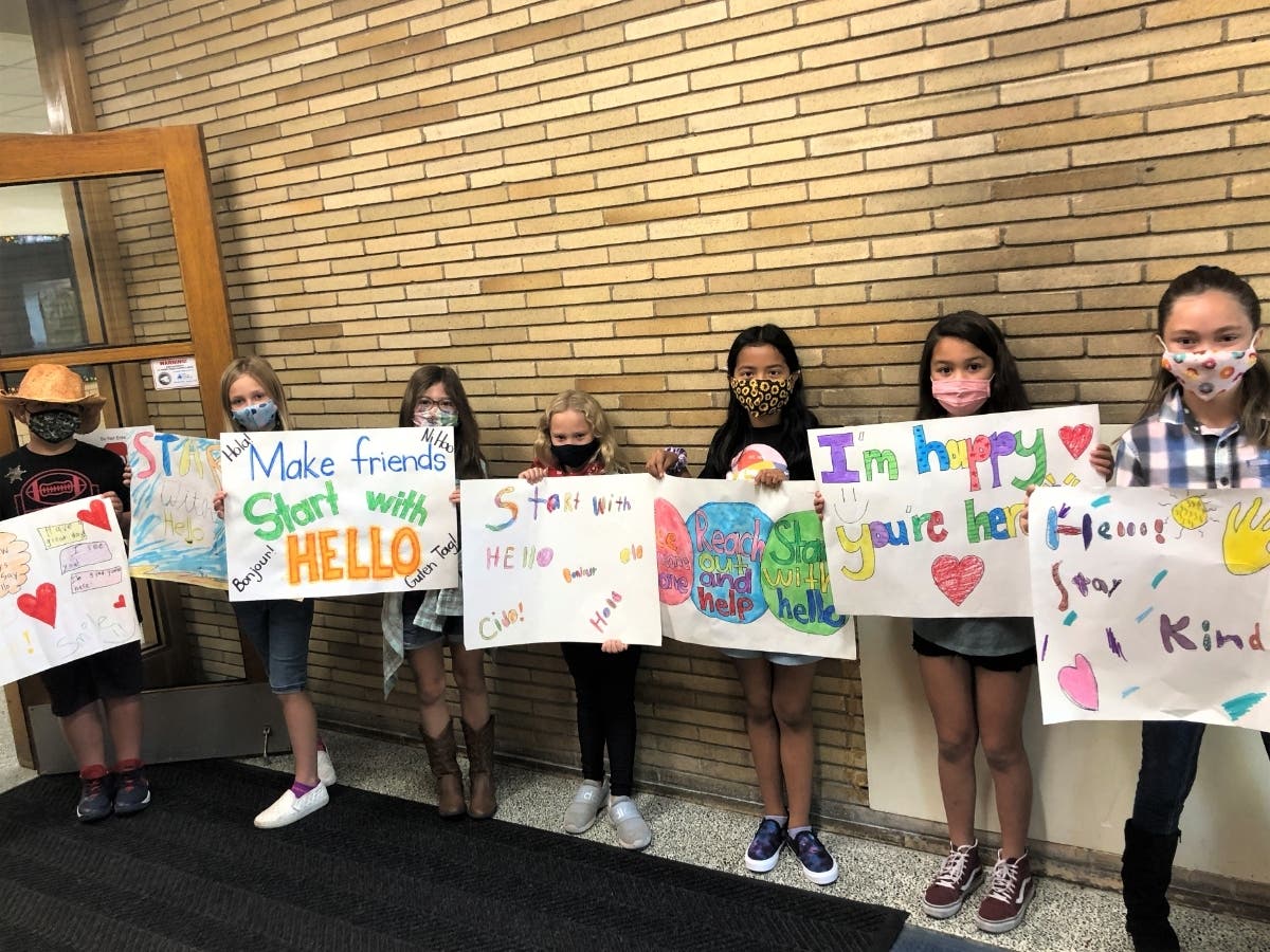 Troy Shorewood students hold "Start with Hello" week | Joliet, IL Patch
