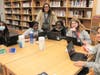 One of the groups of students in Troy’s Wild Readers Club 