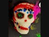 Candy sugar skull made by students in the Troy Craughwell Elementary School Spanish Club.