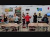 Students in W.B.O.’s Communication Applications class improvise situations given to them by their teacher. From left: Rylee Tabler, Afsona Bahtiyorova, Addison Allen, Bryan Chukwuemeka, Jacob Smith, Geobany Orozco and Antoine Chandler.