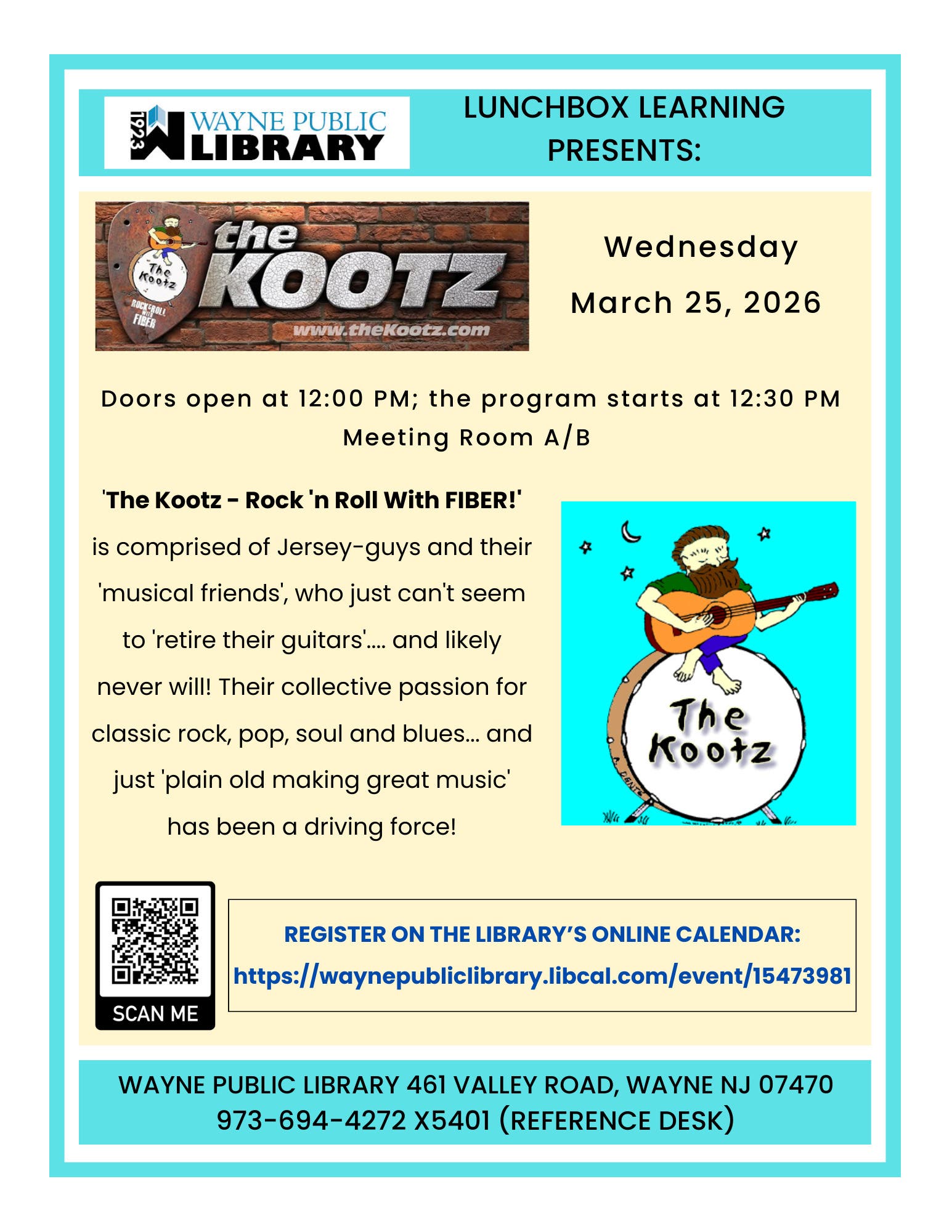 WPL Lunchbox Learning: The Kootz