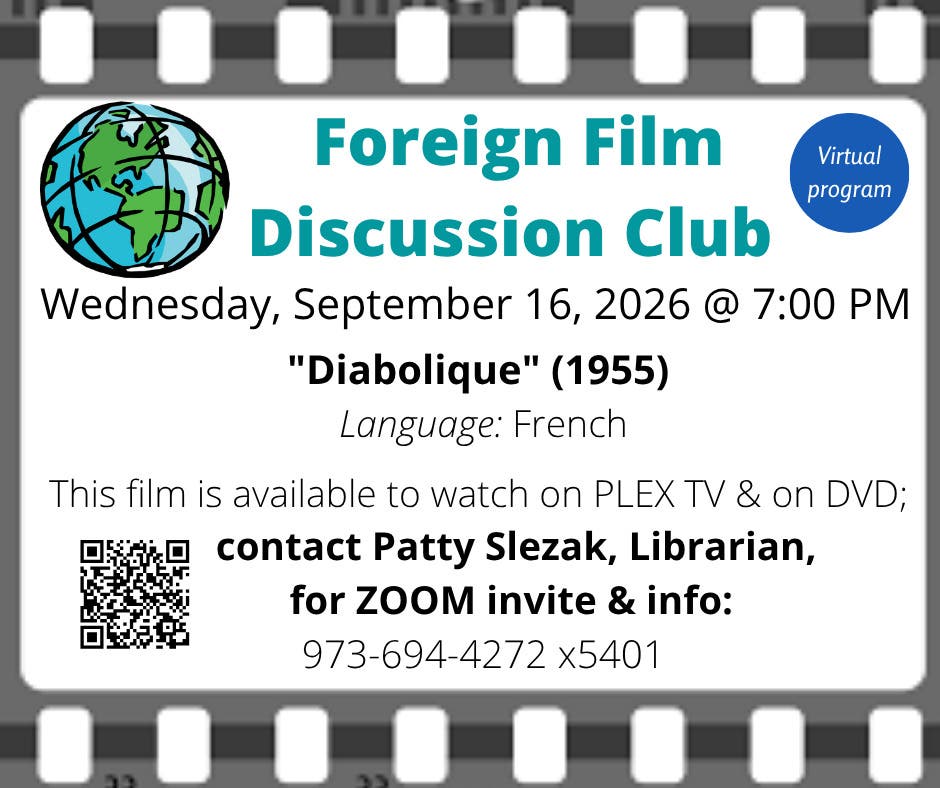Virtual Foreign Film Discussion Club
