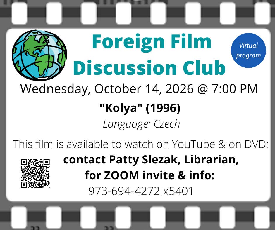 Virtual Foreign Film Discussion Club