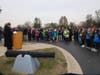 A large crowd of nearly 250 volunteers attended the memorial service