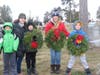 Children attending the event with adults