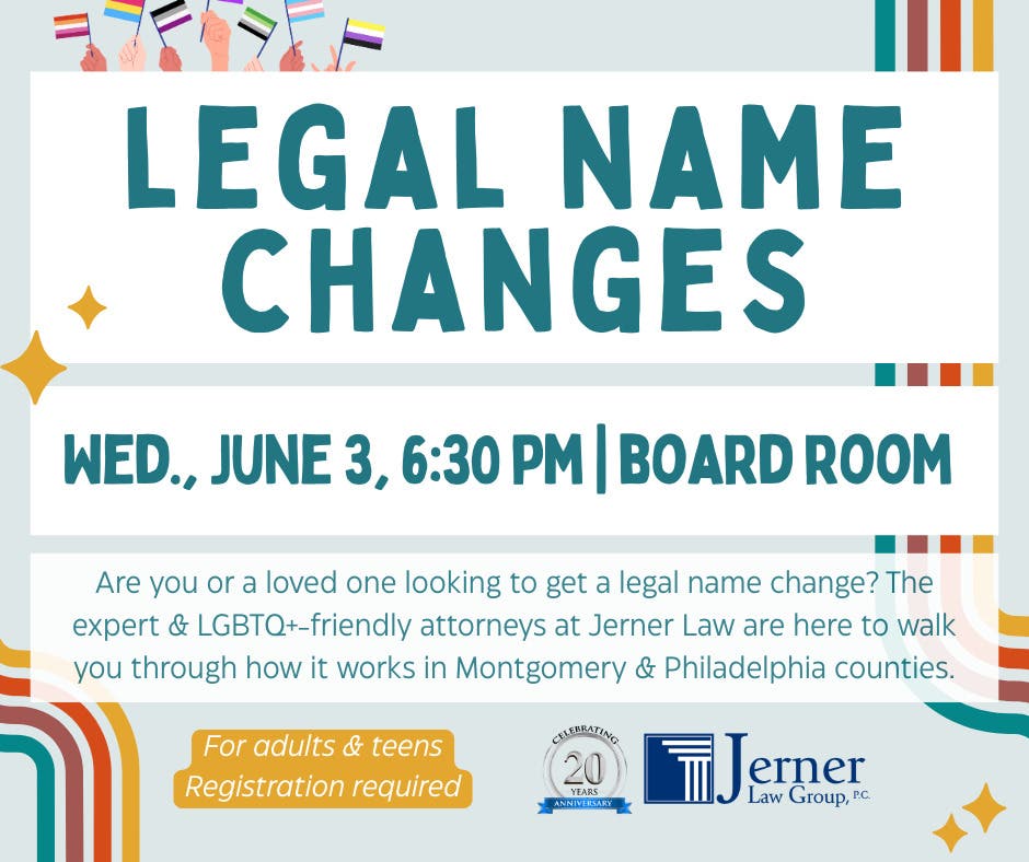 Legal Name Changes