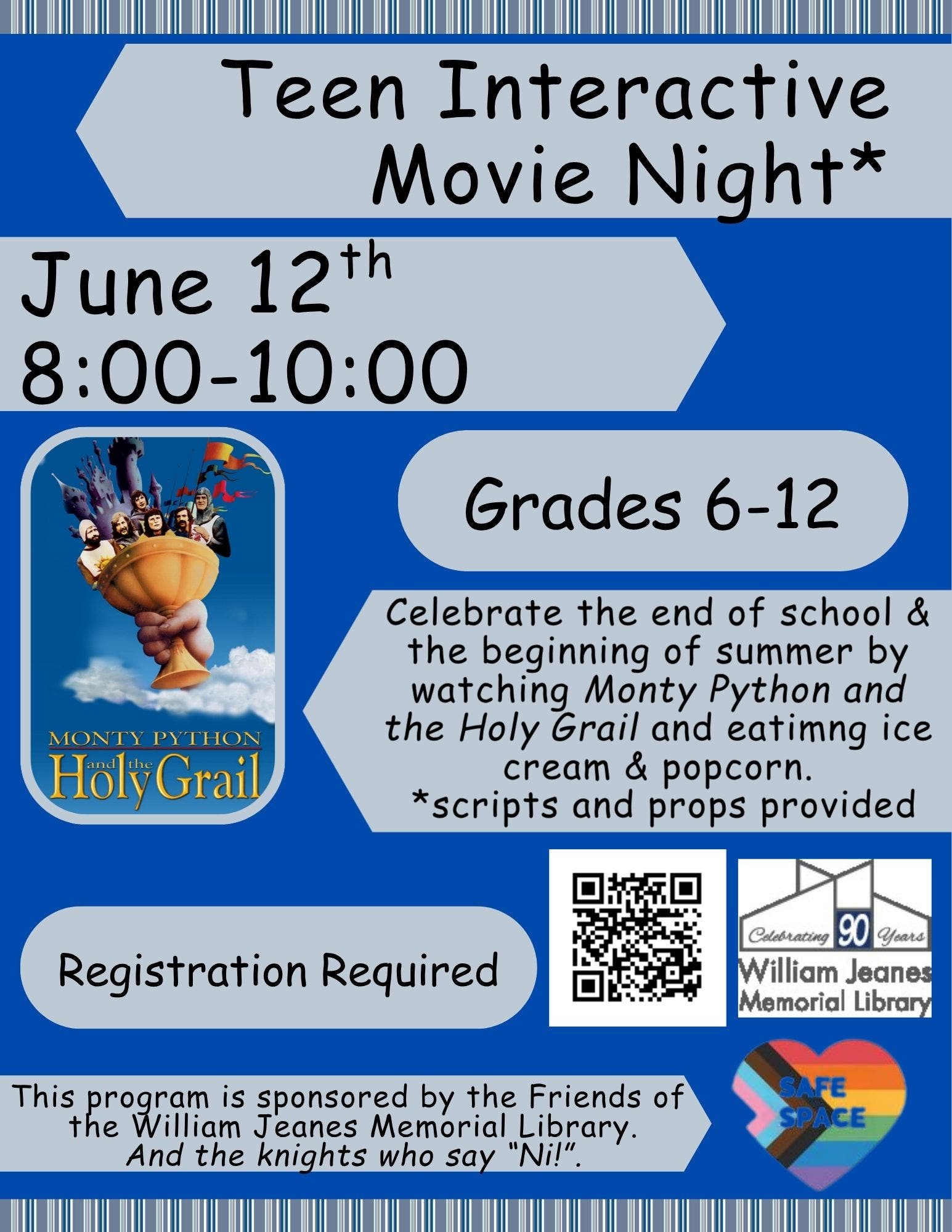 Interactive Movie Screening: Monty Python and the Holy Grail