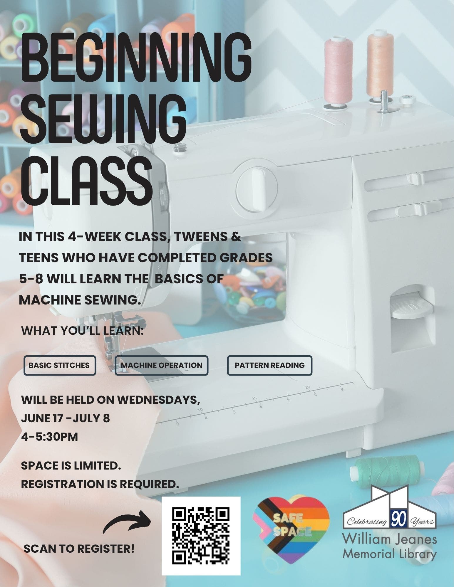 Beginning Sewing (6th-8th Grade)