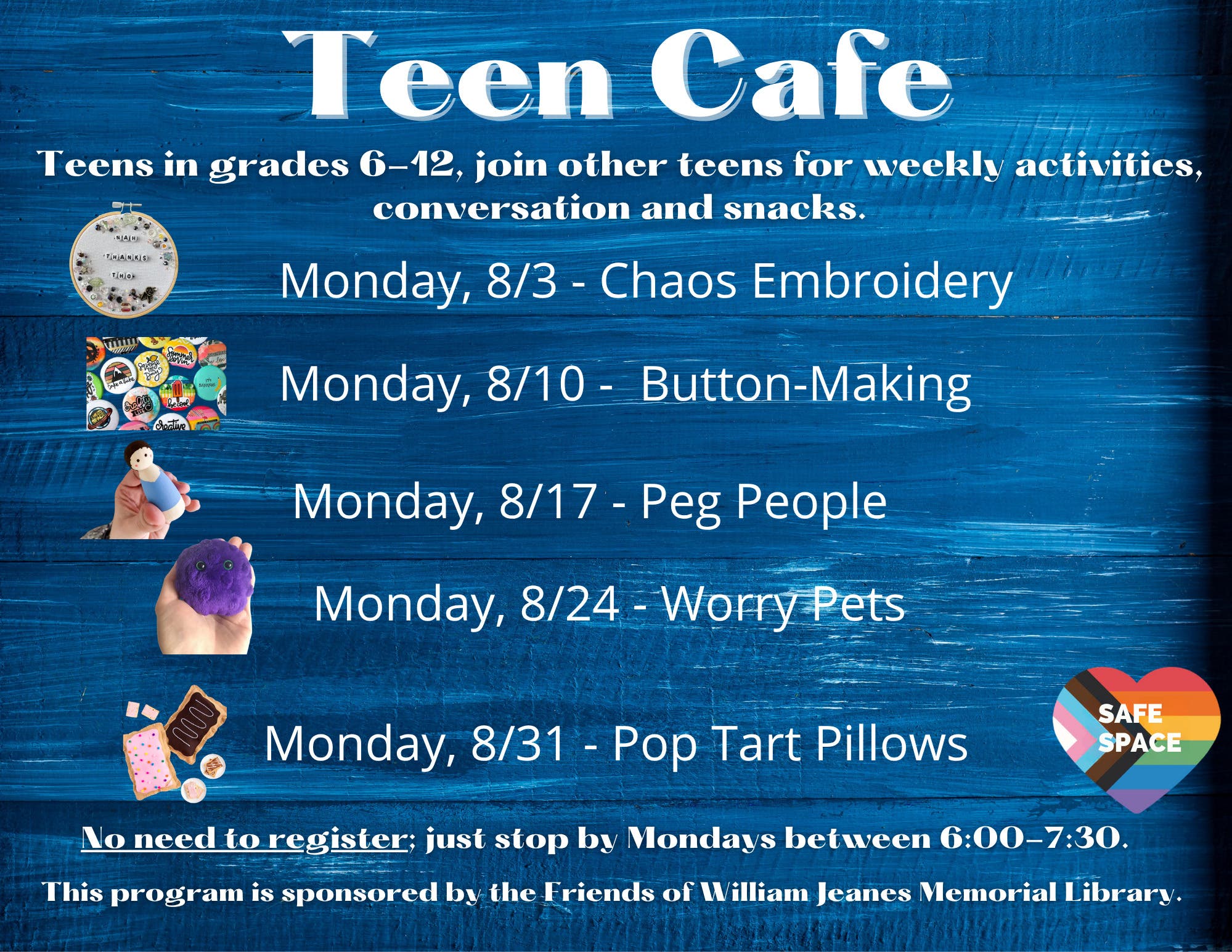 Teen Cafe - Pop Tart Pillow