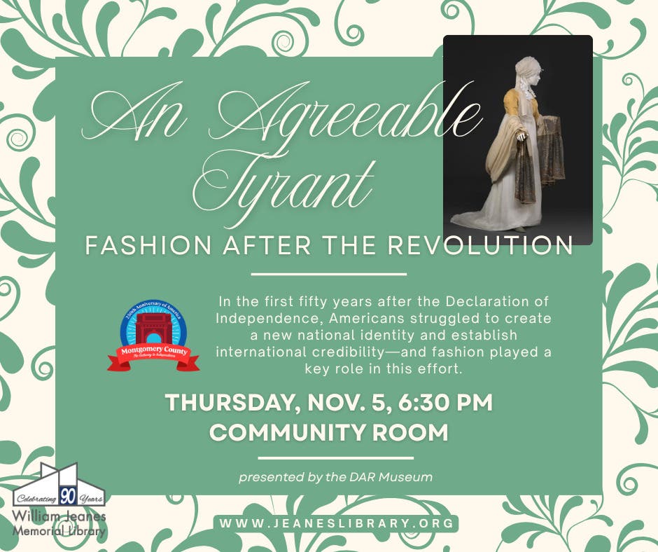 An Agreeable Tyrant: Fashion After the Revolution