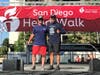 2020 Heart & Stroke Walk Chair Mark Payne and 2019 Chair Chancellor Michael Cunningham