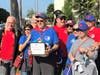 Survivor Ken Jacobs was recognized with the Lifestyle Change Award at Saturday's Heart & Stroke Walk