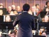 Maestro Diego Guerra leads the San Diego Philharmonic at the inaugural 2025 Concert for Comunidad de Luz