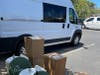 Laveo portable waterless toilets for use in campervans, providing sanitation for wildfire victims and volunteers.  
