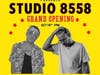 Poster for the Grand Opening of Studio 8558