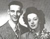 Roger and Rita Tracy on Their Wedding Day, October 9, 1945