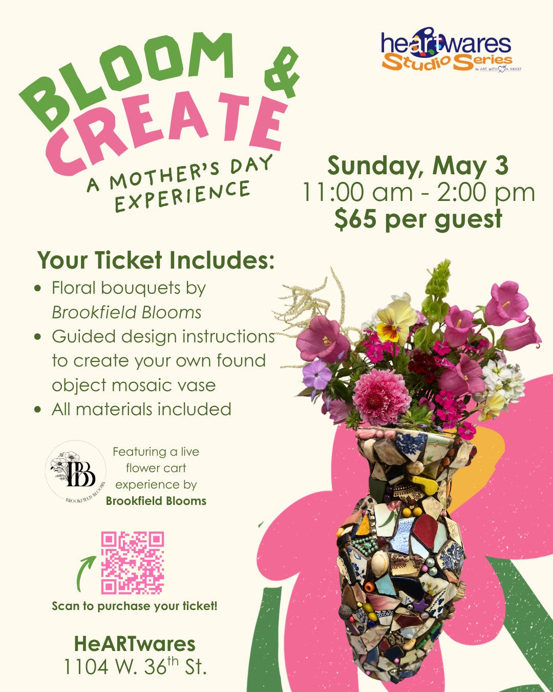Bloom and Create – A Mother’s Day Experience