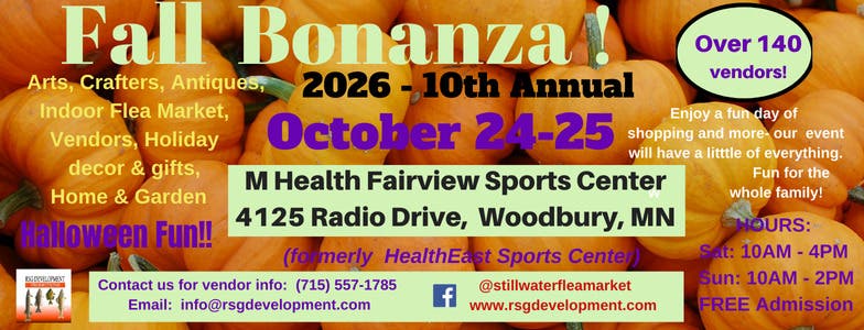 Fall Bonanza! Crafters, Vendors and more 