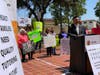 Eduardo "Eddie" Martinez, Vice Mayor and representing Huntington Park at the Southeast Los Angeles press event at Huntington Park City Hall.