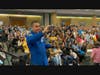 NASA Astronaut, José Hernández taking a selfie with the audience.