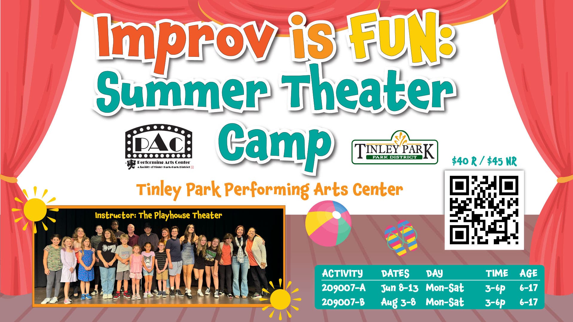 Improv is FUN: Summer Theater Camp 