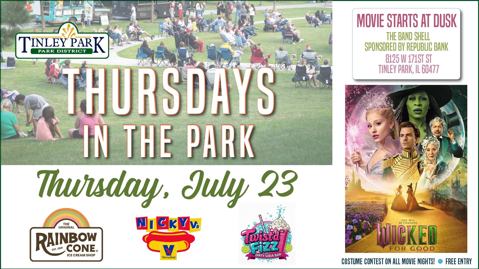 Thursdays in the Park Movie: Wicked For Good