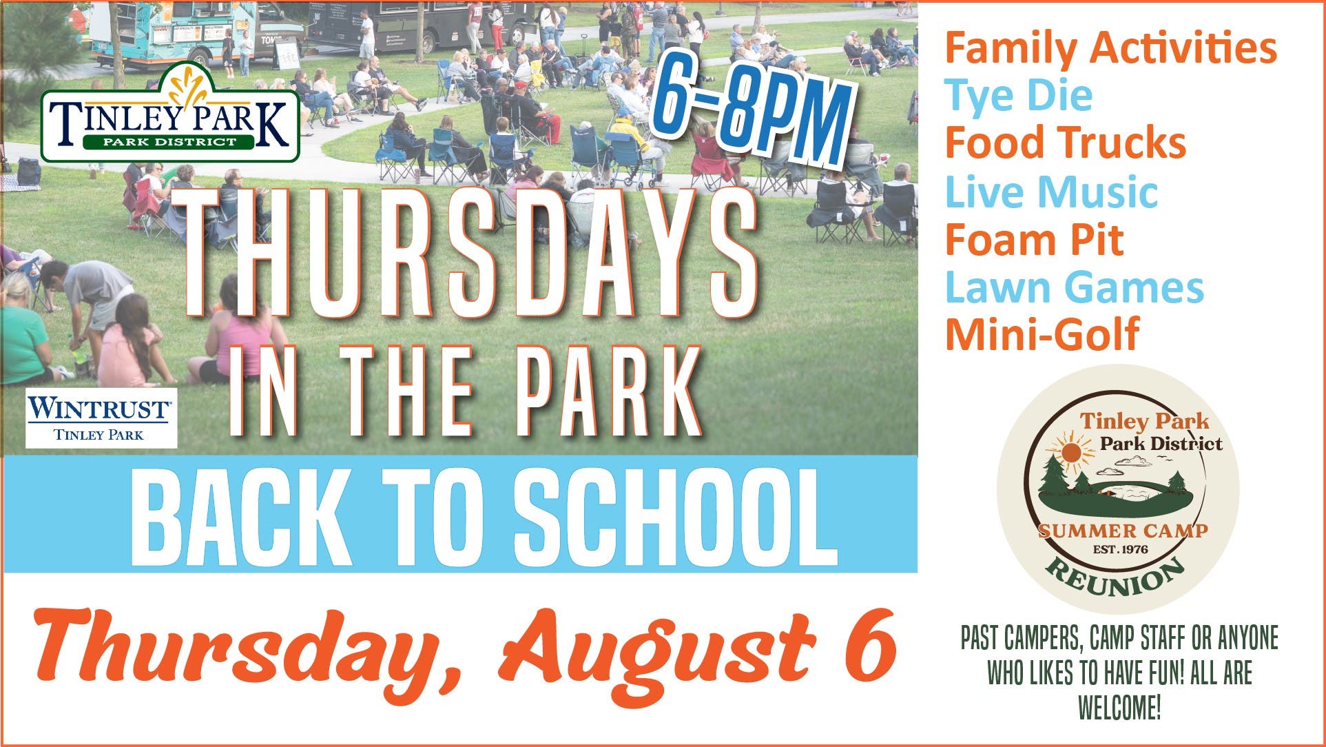 Thursdays in the Park: Back to School Event