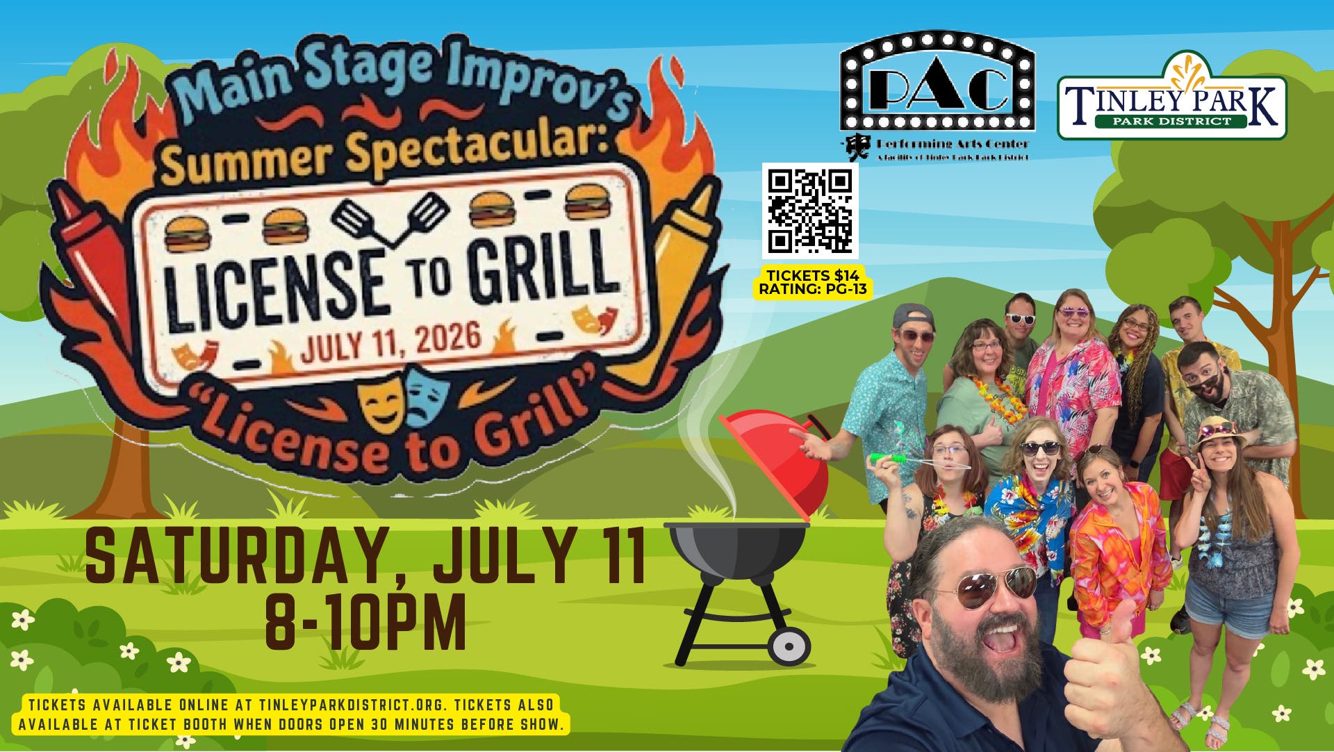 Main Stage Improv presents Summer Spectacular: "License to Grill"