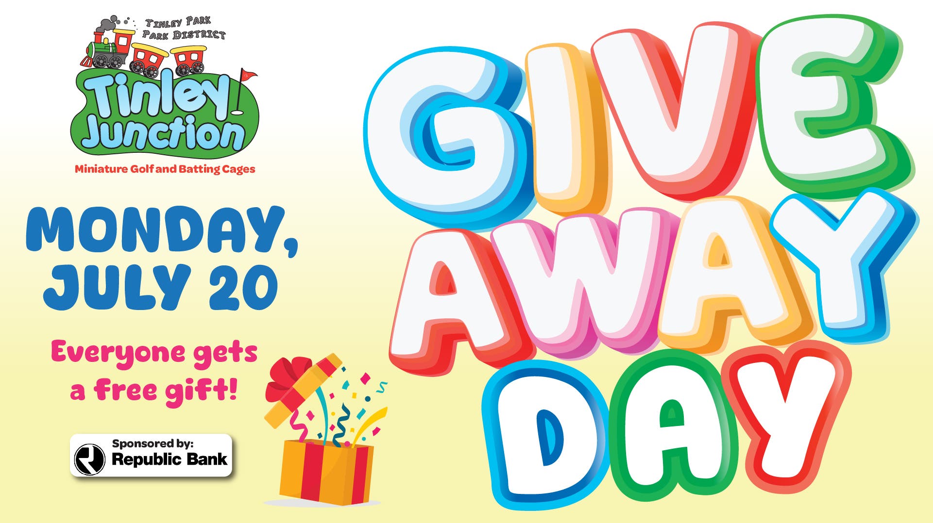 Tinley Junction: Giveaway Day