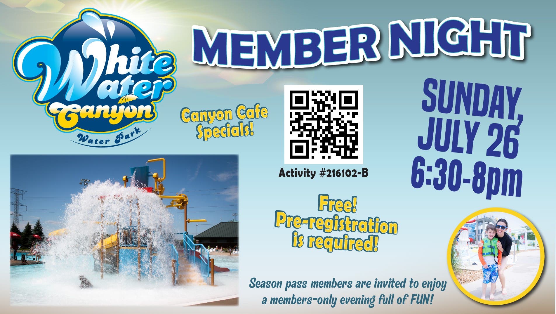 White Water Canyon Member Night