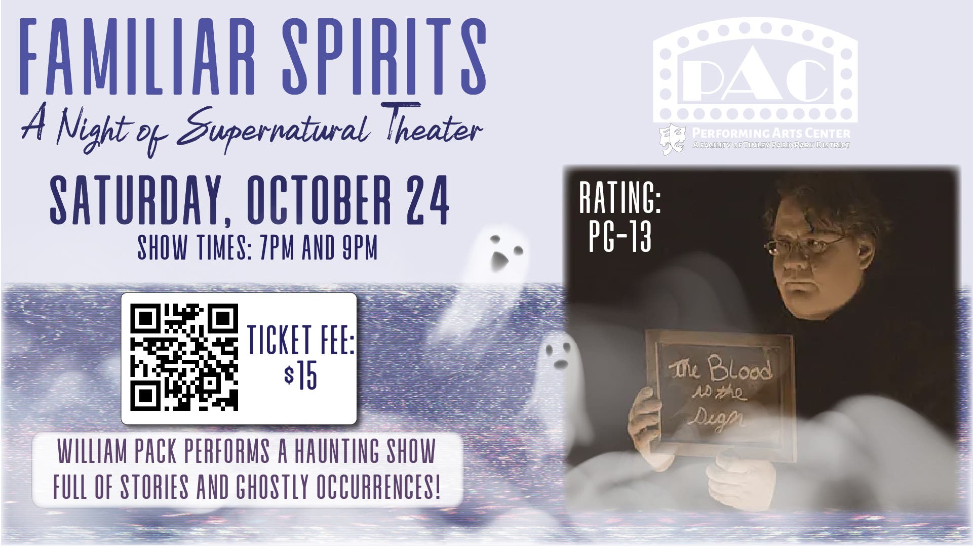 Familiar Spirits: A Night of Supernatural Theater