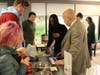 Commissioner Jeff Riley and Chief of Staff, Leldamy Correa, join students in Milestones’ Post High School in a cooking activity.