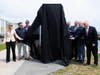 Lisa Wieland, CEO of Massachusetts Port Authority; Senator Nick Collins; Tim Pappas, President of Pappas Enterprises; Mark McGowan, VP, Boston Head of Development at Oxford Properties Group; Rep. David Biele; Cllr. Michael Flaherty; and Cllr. Ed Flynn.
