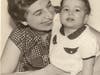 Linda Freeman as a child with her mother, Marianne DiPalmero.
