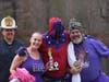 Meg Boyce, second from left, and Brendan Boyce, far right, pose with Jimmy Anzelone, far left, and David Sobel, second from right.