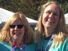 Alycia Sofokles and Tara Arthurs at last year's Dutchess/Ulster Walk to End Alzheimer's. They are returning as co-chairs of the planning committee for the 2020 walk.