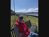 Pete Heady enjoys time at the riverfront in Rhinecliff.