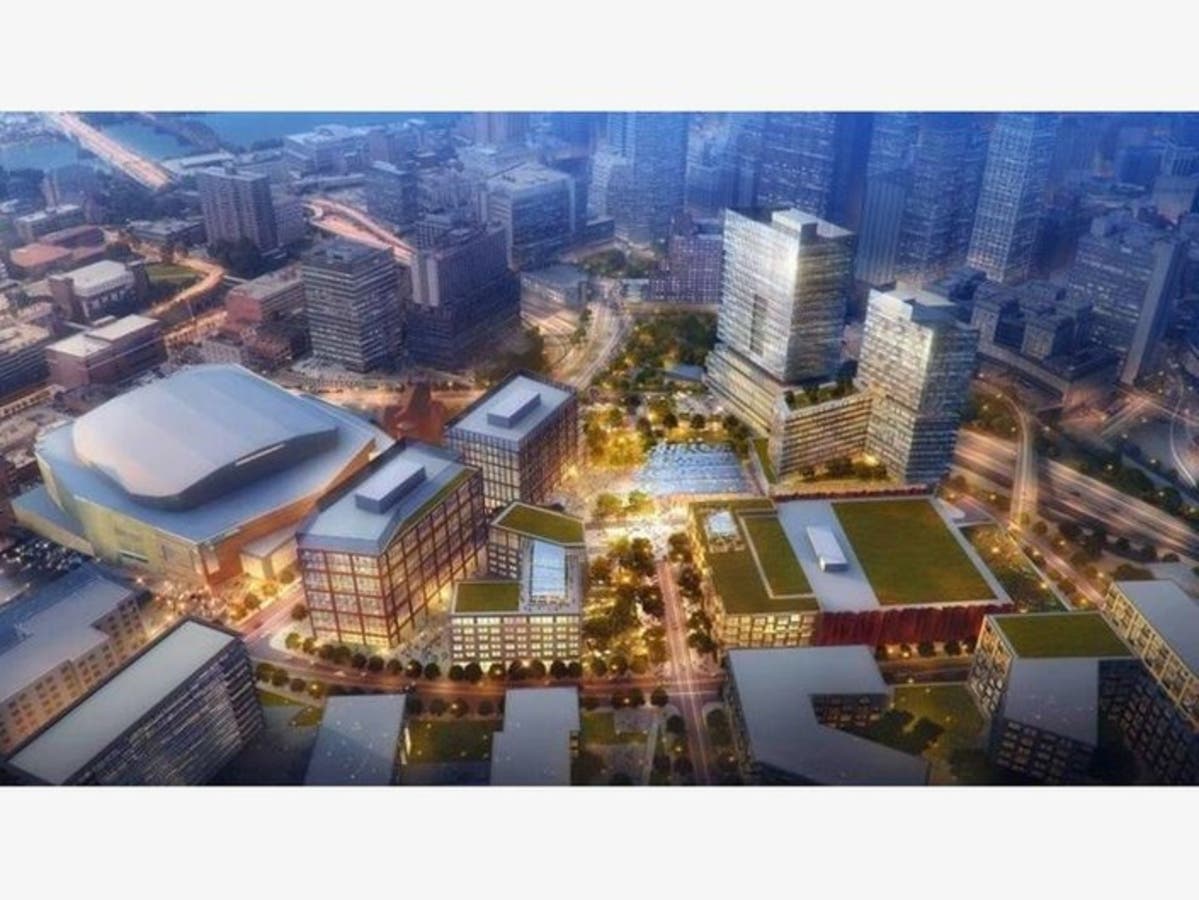 This is what the old Civic Arena site will look like in several years.
