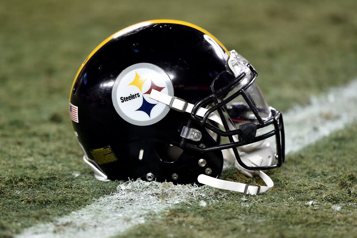 The Steelers traditional helmet, NOT the new specialty cap.