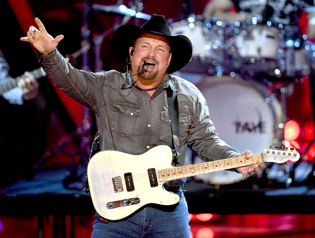 Garth Brooks performing at the 2019 iHeartRadio Music Awards.