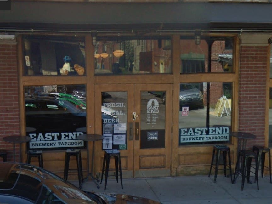East End Brewing's Strip District taproom.