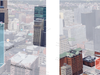Outline of the proposed Boulevard and Market Tower.