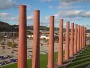 The stacks at The Waterfront.