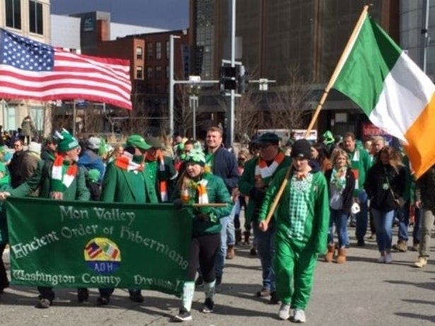Last year's St. Patrick's Day Parade in Pittsburgh.