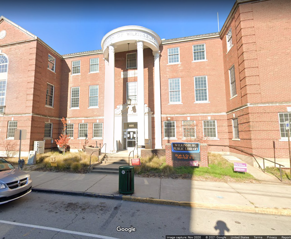 The Wilkinsburg Public Library.