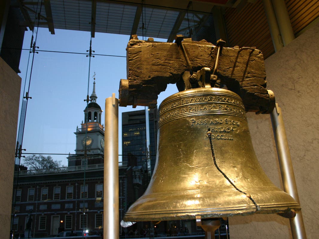 The Liberty Bell in Philadelphia