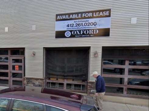 The vacant Eat'n Park space in Squirrel Hill.