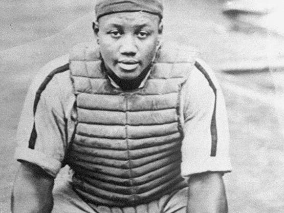 Baseball catcher Josh Gibson in an undated photo. 
