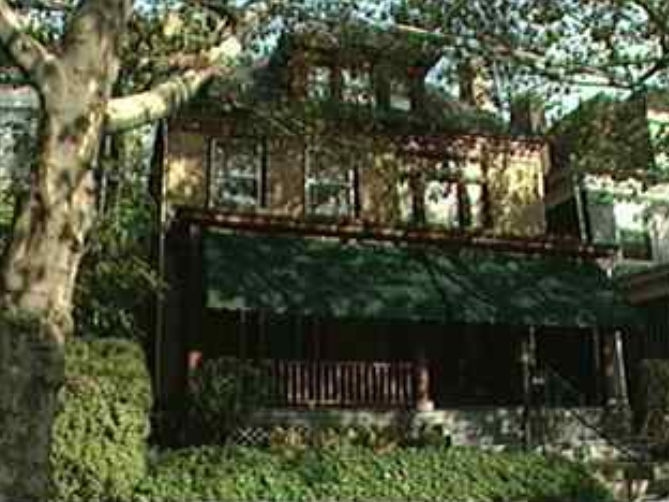 The Evans home on North Linden Avenue.