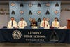 Five athletes made college commitments.
